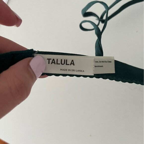COPY - ARITZIA TALULA Monterrey Bralette in Green size Medium - Picture 3 of 4